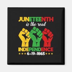 Is The Real Independence Day 1865 Freedom Pride 2 Magnet