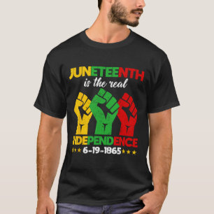 Is The Real Independence Day 1865 Freedom Pride 2 T-Shirt