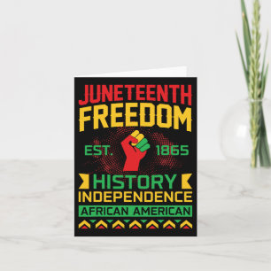Is The Real Independence Day Freedom 1865 Pride Card