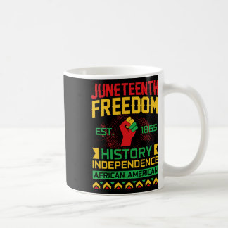 Is The Real Independence Day Freedom 1865 Pride  Coffee Mug
