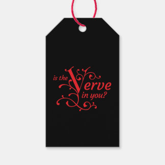 Is the Verve in You? Gift Tags