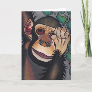 Is There A Monkey On My Back? by Robyn Feeley Card