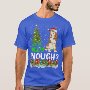 Is This Jolly Enough Cocker Spaniel Dog Christmas T-Shirt