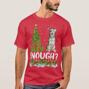 Is This Jolly Enough Santa Alaskan Malamute Christ T-Shirt