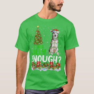 Is This Jolly Enough Santa Alaskan Malamute Christ T-Shirt