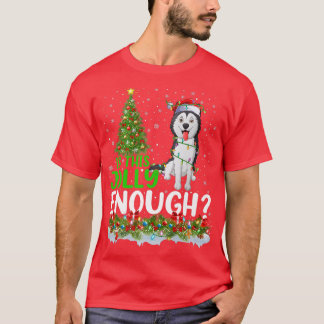 Is This Jolly Enough Shih Tzu Dog Christmas Tree  T-Shirt