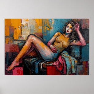 “Is This One Working” – Jasmine’s Portrait Poster