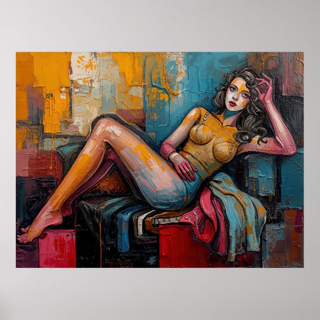 “Is This One Working” – Jasmine’s Portrait Poster (Front)