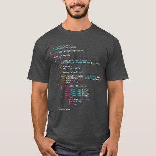 Is This The Real Life Coding Programming Colour T-Shirt