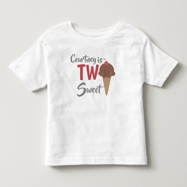 Is Two Sweet Custom Shirt (Front)