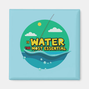 Is Water the Most Essential Resource Magnet