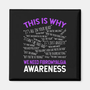 Is Why We Need Fibromyalgia Awareness Magnet