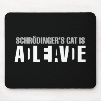 Is your mouse dead or alive? mouse mat