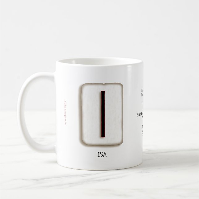 Isa RuneStone 11 oz. Mug (Left)
