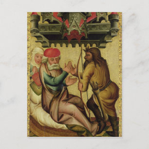Isaac and Esau from the High Altar Postcard