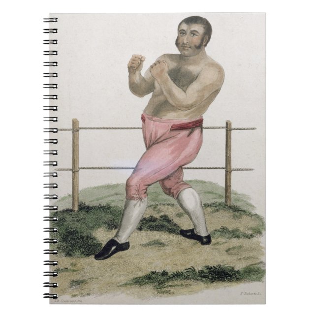 Isaac Bitton, engraved by P. Roberts, published 18 Notebook (Front)