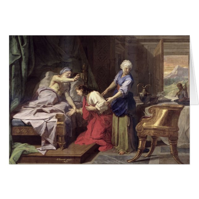 Isaac Blessing Jacob, 1692 (Front Horizontal)