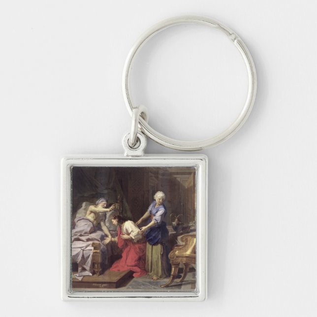 Isaac Blessing Jacob, 1692 Key Ring (Front)