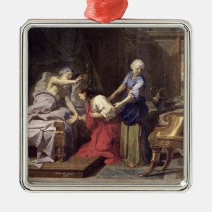 Isaac Blessing Jacob, 1692 Metal Tree Decoration