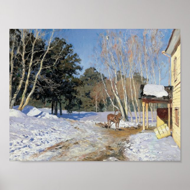 Isaac Levitan- March Poster (Front)