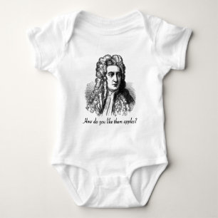 Isaac Newton - How Do You Like Them Apples Baby Bodysuit