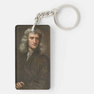 Isaac Newton Key Ring