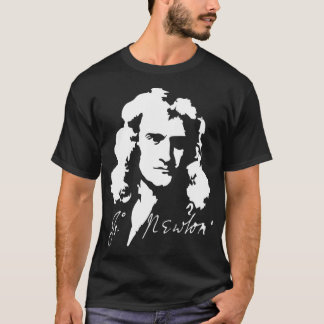 Isaac Newton laws of physics mathematics  T-Shirt