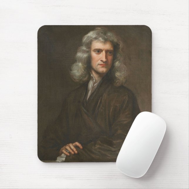 Isaac Newton Mouse Mat (With Mouse)