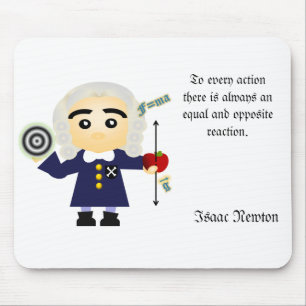 Isaac Newton Mouse Mat