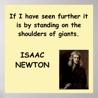 isaac newton poster