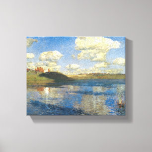 Isaak Levitan 'The Lake' famous painting Canvas Print