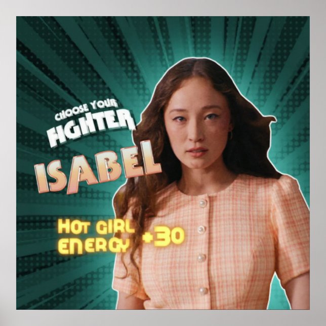 Isabel | Bottoms Movie | Havana Rose Liu Poster (Front)