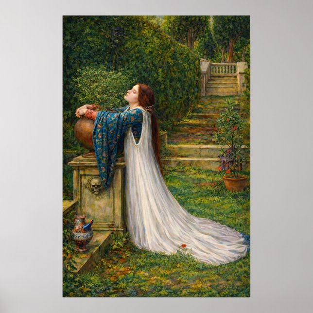 Isabella and the Pot of Basil by Waterhouse Poster (Front)