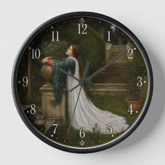 Isabella and the Pot of Basil Clock