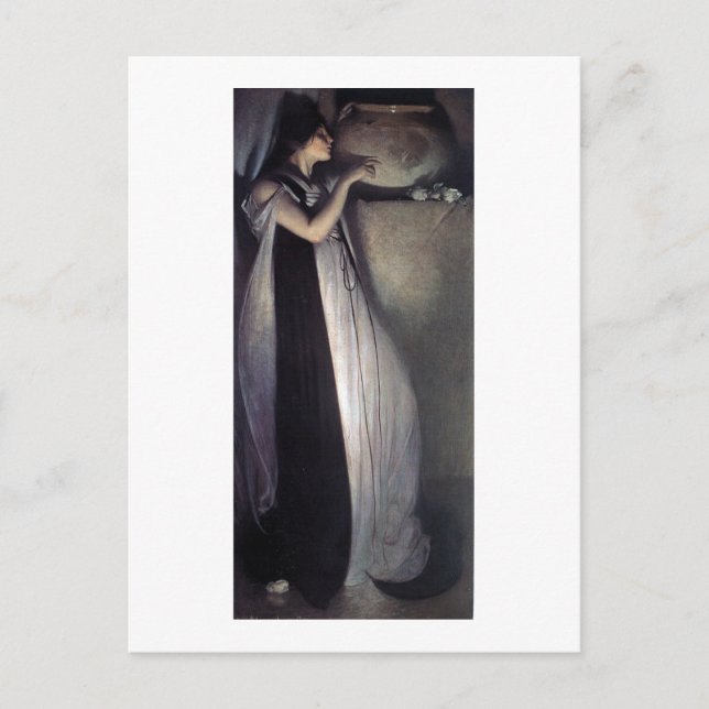 Isabella and the Pot of Basil Postcard (Front)