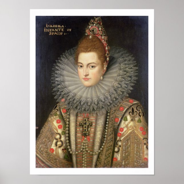 Isabella Clara Eugenia (1566-1633) Infanta of Spai Poster (Front)