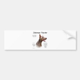 Isabella Doberman History  Bumper Sticker