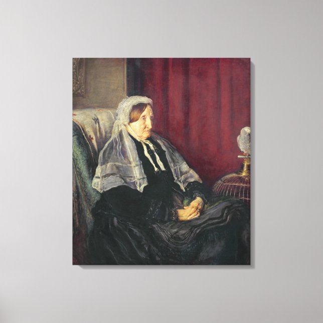 Isabella Heugh, 1872 Canvas Print (Front)