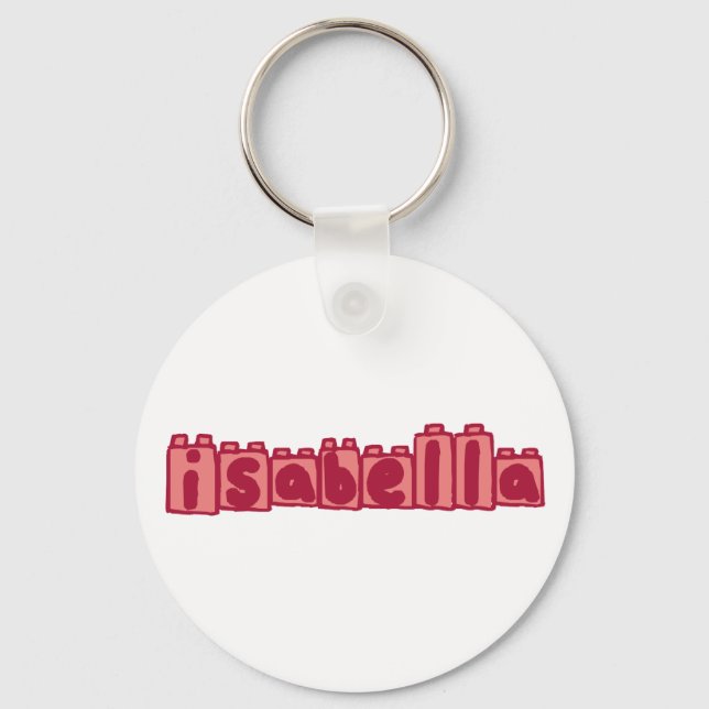 Isabella Keychain (Front)