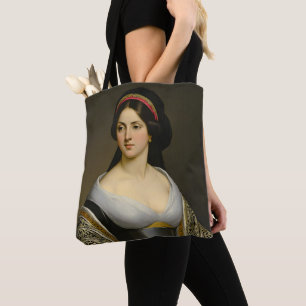 Isabella Marie Rousseau Fine Art Woman's Portrait Tote Bag