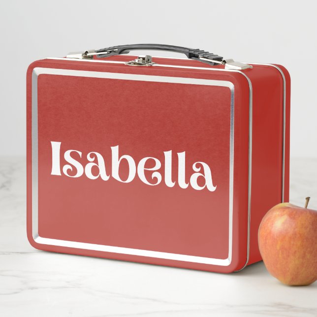 Isabella Metal Lunch Box (In Situ)