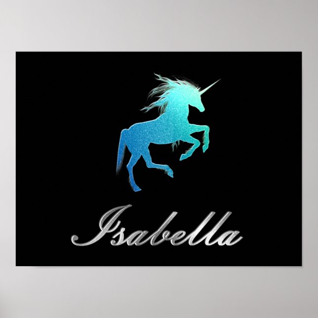 Isabella name - choose your color poster (Front)