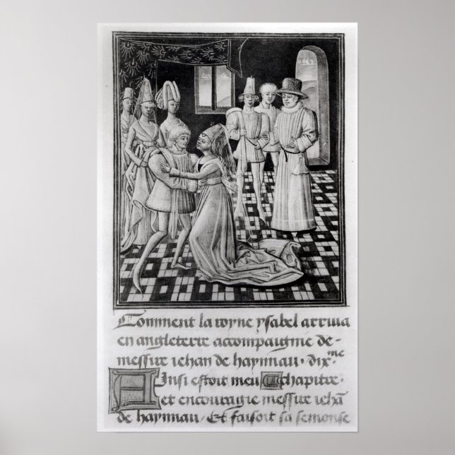 Isabella of France, Queen of England Poster (Front)