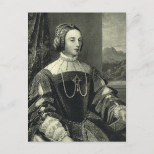 Isabella of Portugal Postcard