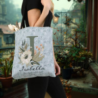 Isabella's Timeless Bloom - Boho Floral Monogram