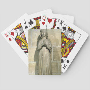 Isabelle of France (1292-1358) c.1304 (stone) Playing Cards