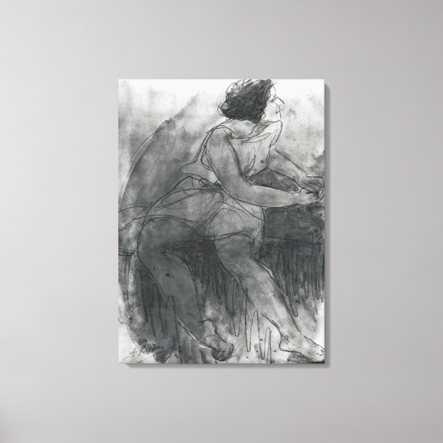 Isadora Duncan Canvas Print (Front)