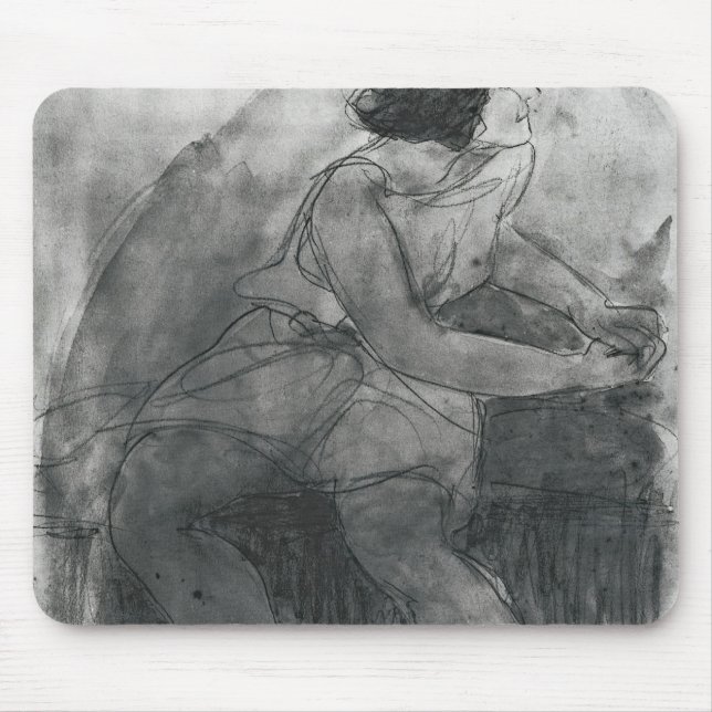 Isadora Duncan Mouse Mat (Front)