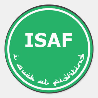 ISAF Logo Classic Round Sticker