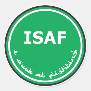 ISAF Logo Classic Round Sticker